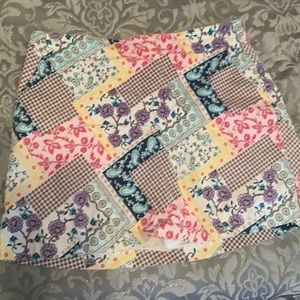 Lady Hagen sz. 10 patchwork skirt EUC